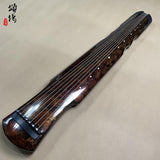 Handgemaakt Guqin Oud Dennenhout Onbewerkt Lak Guqin Muziekinstrument Met Volledige Set Accessoires Guqin Voor Beginner (Color : 01)