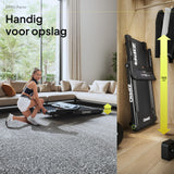 ZIPRO Pacto Opvouwbare Loopband voor Thuis, Elektrische Loopband Compact voor Wandelen en Hardlopen, Snelheid 0,8-16 km/h, Max. Gebruikersgewicht 130 kg, LED Display, 12 Programma’s, Ruimtebesparend