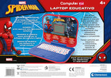 Clementoni Marvel Spiderman, educatief spel, 4 jaar, kind, elektronisch cadeau, Italiaanse sprekende computer voor kinderen, voor het leren van letters, cijfers, nieuwe woorden, kindertechnologie,