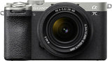 Sony Alpha 7CII Full-Frame spiegelloze camera, (zilver) + Sony SEL2860 compacte standaard zoomlens