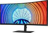 Samsung Computer Monitor 86.4 Cm (34") 3440 X 1440 Pixels Ultrawide Quad Hd Zwart