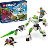 LEGO DREAMZzz Mateo en Z-Blob de robot Speelgoed Set met Grote Robot Figuur plus Jayden & Mateo Personages Minifiguren, Droomwereld Spel Gebaseerd op de Tv-Serie, Speelgoed voor Kinderen 71454