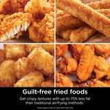 Ninja Air Fryer Pro XL 6-in-1 met 6,5 QT-capaciteit, max knapperig, luchtbakken, luchtbraden, bakken, opwarmen, drogen, Max Crisp-technologie met 450F, anti-aanbakmand en knapperige plaat, grijs,