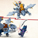 LEGO NINJAGO Jonge draak Riyu Speelgoed Set met 3 Ninja Minifiguren voor Rollenspellen, Bouwpakket voor Kinderen van de Dragons Rising Tv-Serie, Cadeau voor Jongens en Meisjes vanaf 6 jaar 71810