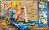 Mattel Hot Wheels DGD30 - dubbele booster powerbaan, speelbaan