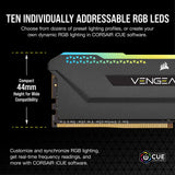 CORSAIR VENGEANCE RGB PRO SL 128 GB (4x32 GB) DDR4 3200 (PC4-25600) C16 1.35V Desktop Geheugen