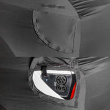 Tesvolution® Dekzeil voor Tesla Model 3 Indoor 2017-2023, bescherming tegen weersinvloeden, volledig beschermend zeil van krasbestendig materiaal