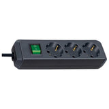 Brennenstuhl Eco-Line with switch and 1,5