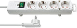 Brennenstuhl Power extension 2 m 4 AC