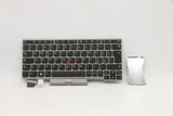 Lenovo Keyboard Silver Italian