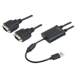 LogiLink Adapter USB 2.0 - 2x  Seriell