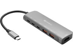Sandberg USB-C Dock HDMI + 2xUSB-A +
