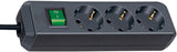 Brennenstuhl Power extension 1.5 m 3 AC