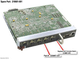 HP BD,EMBEDDED,SWITCH,6 PORT