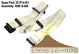 HP 68-pin SCSI cable with